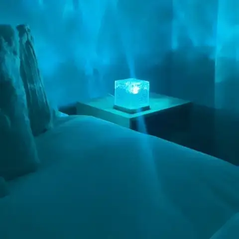 Tesseract Lamp 6 Tesseract Lamp 1