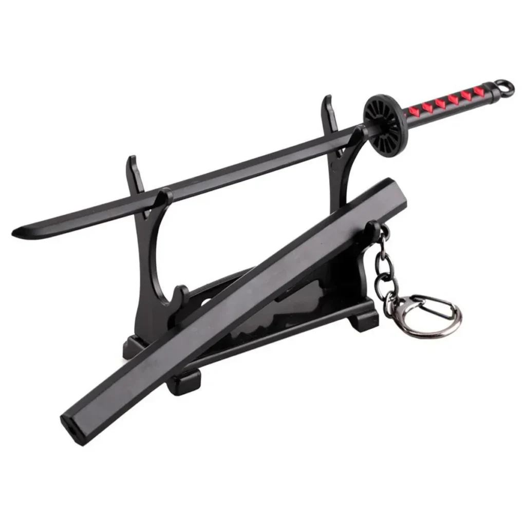 Katana Keychain + Stand 11 Katana Keychain Stand 1
