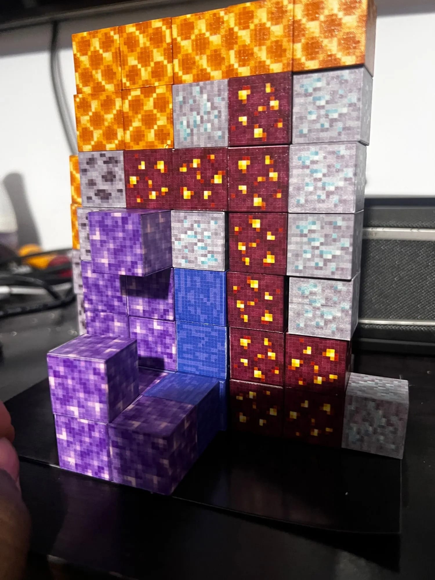 Minecraft real blocks photo review