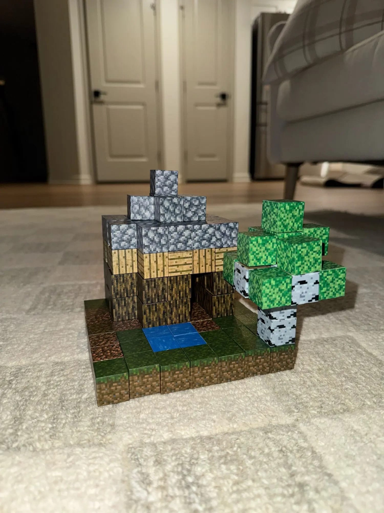 Minecraft real blocks photo review