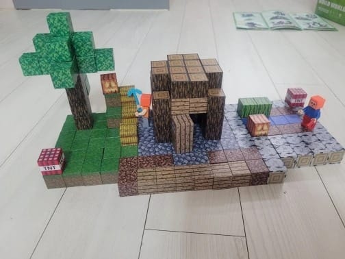 Minecraft real blocks photo review