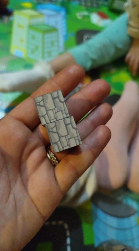 Minecraft real blocks photo review