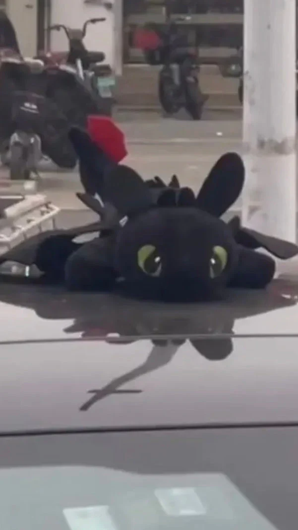 Toothless Plush for Car photo review